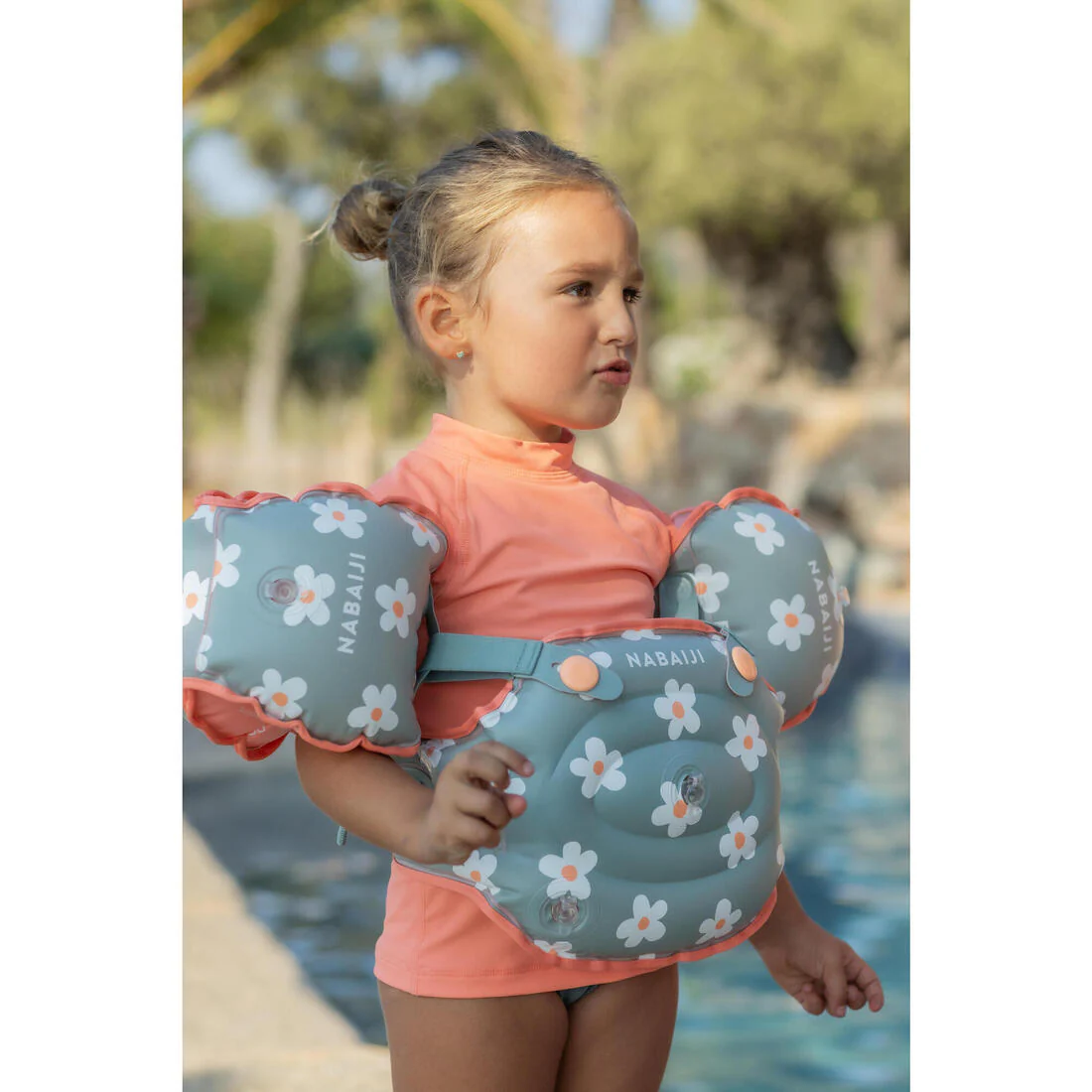 Manguitos cinturón Piscina Evolutivos Niños Tiswim v2 15-30 Kg Sabana - Image 59