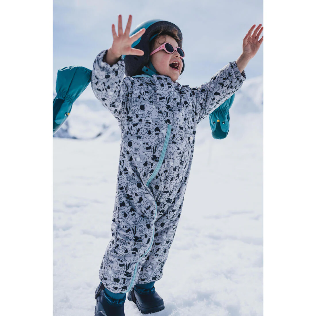 Manoplas de esquí y nieve Bebé Wedze Lugik 500 - Image 15