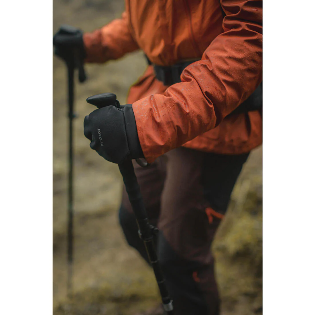 Manoplas-mitones de montaña y trekking cortaviento Adulto Forclaz MT900 - Image 8
