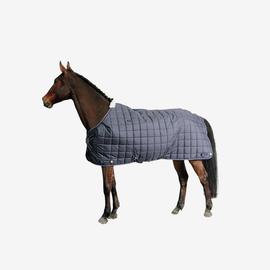 Manta Equitación Cuadra Caballo/Poni Combo 200 Azul Marino 200 g