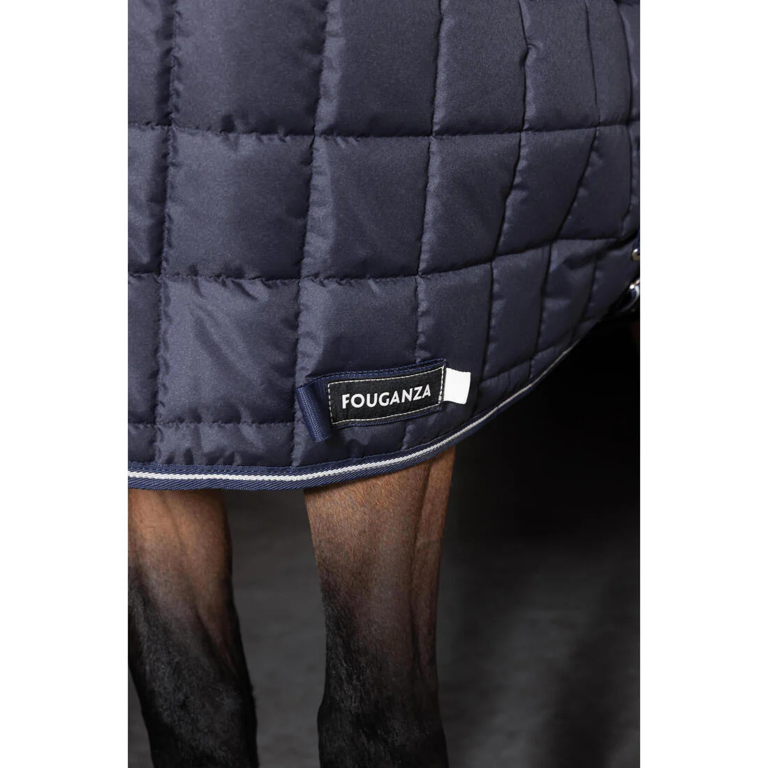 Manta Equitación Cuadra Caballo/Poni Combo 200 Azul Marino 200 g - Image 10