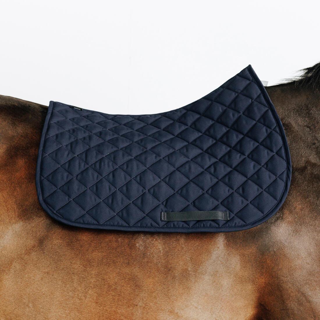 Mantilla Silla Equitación 100 Caballo Azul Marino - Image 3