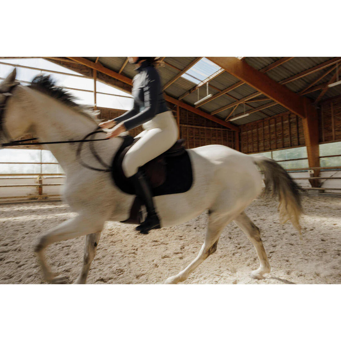 Mantilla Silla Equitación Caballo 500 - Image 15