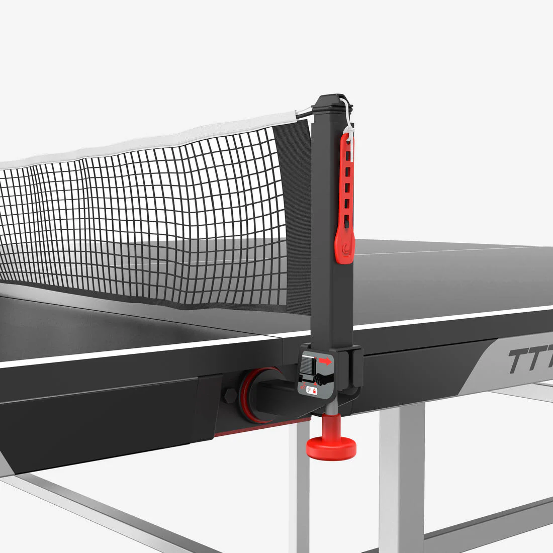 Mesa de ping-pong de interior compacta con una red innovadora, TTT 130.2 Negro - Image 7