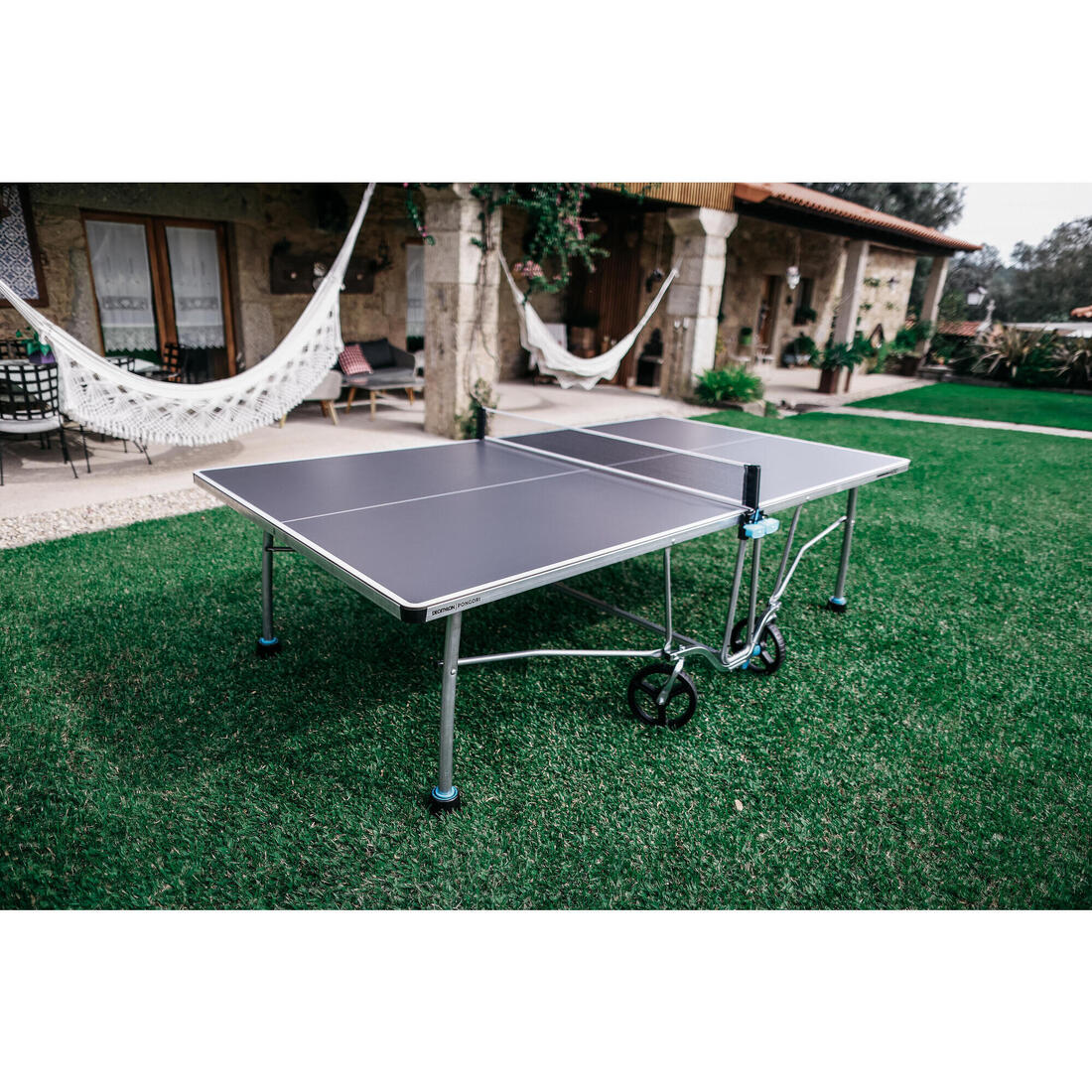 Mesa ping pong exterior plegable tablero 5 mm Pongori PPT 530.2 - Image 21