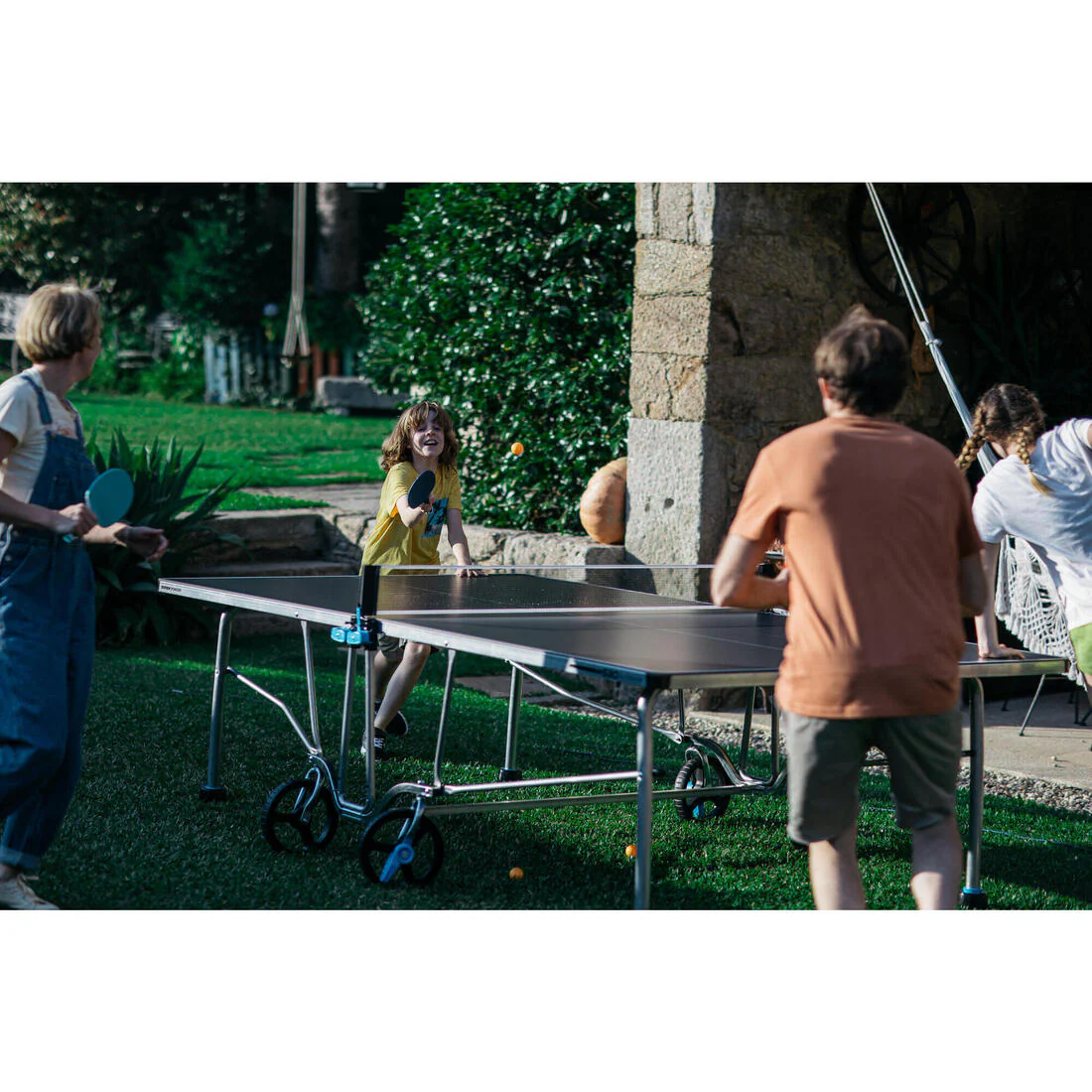Mesa ping pong exterior plegable tablero 5 mm Pongori PPT 530.2 - Image 26