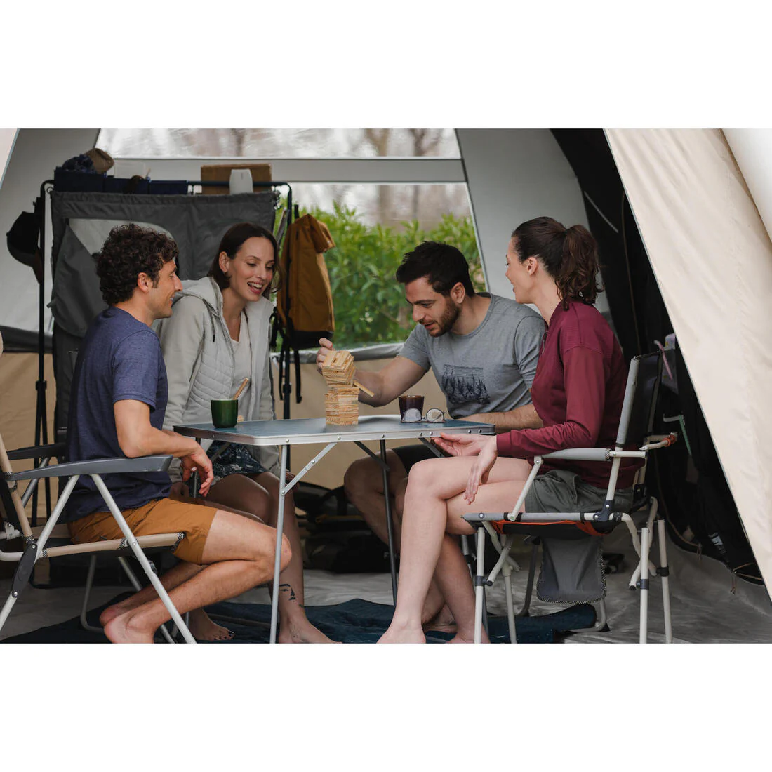 Mesa plegable de camping 2-4 personas Quechua - Image 17