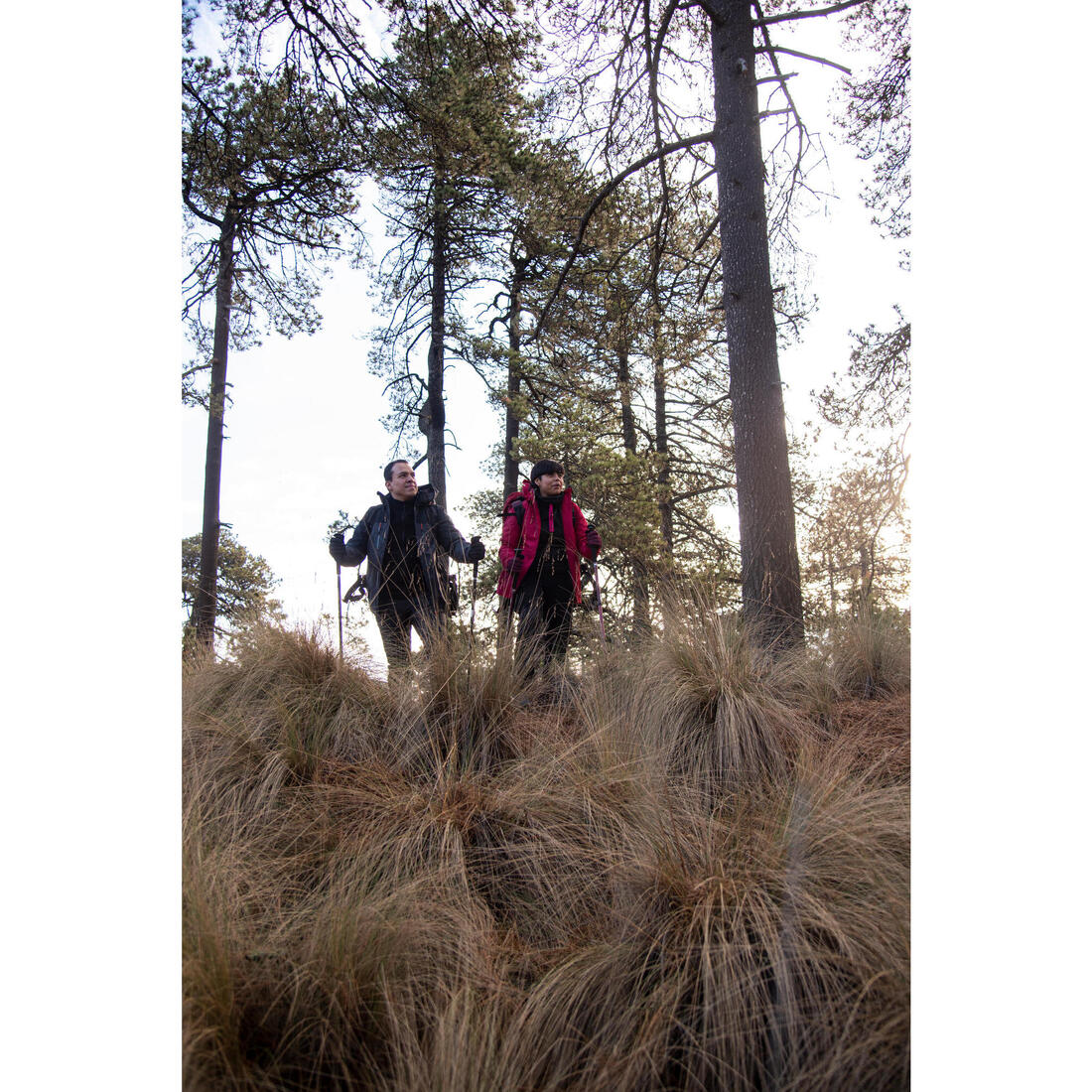 Mochila de montaña y trekking 50L Mujer Simond MT100 Easyfit. Funda impermeable - Image 24