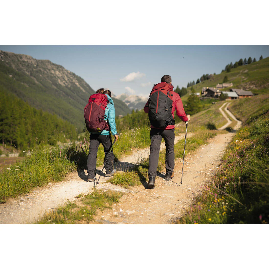 Mochila de montaña y trekking 70L Hombre Forclaz Trek100 Easyfit - Image 7
