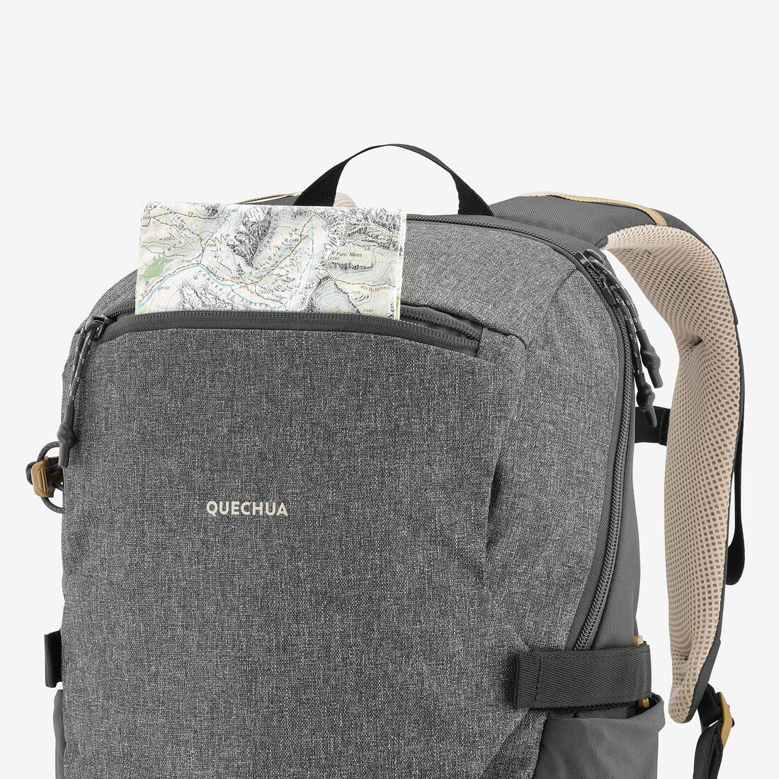 Mochila de montaña y trekking bolsillo nevera 20L Quechua NH500 - Image 6