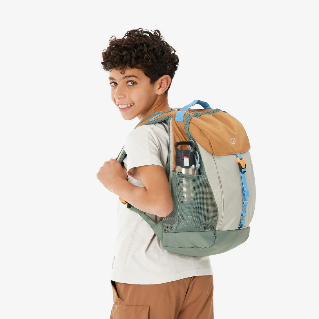 Mochila niños 7-15 años 15L, NH900 marrón - Image 10