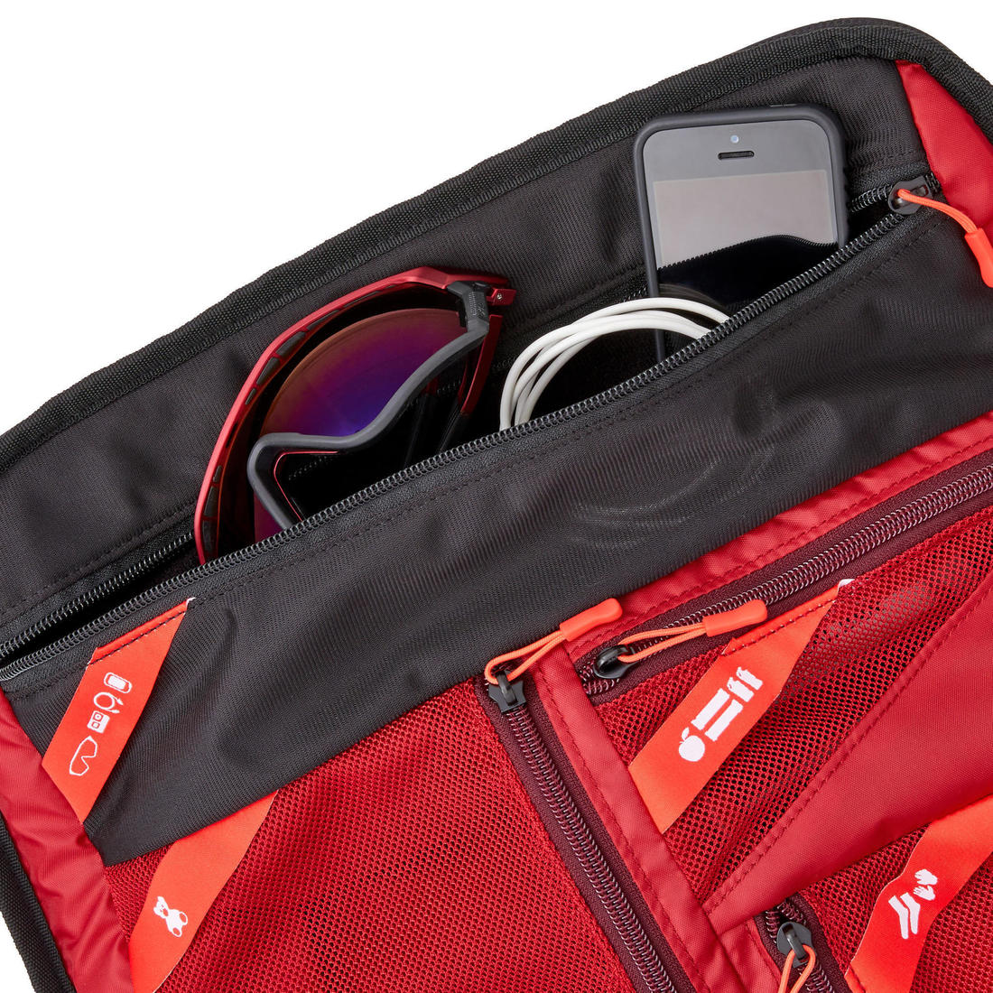 Mochila de Viaje ciclismo 38 L Rockrider Xc Race negro - Image 14