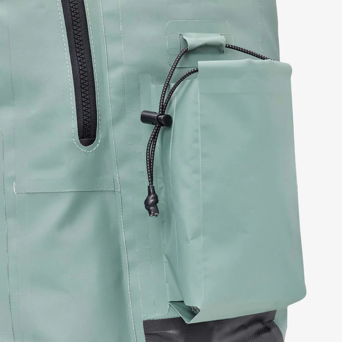 Mochila Deportes Acuáticos IPX6 500 Caqui Estanca 30 Litros - Image 4