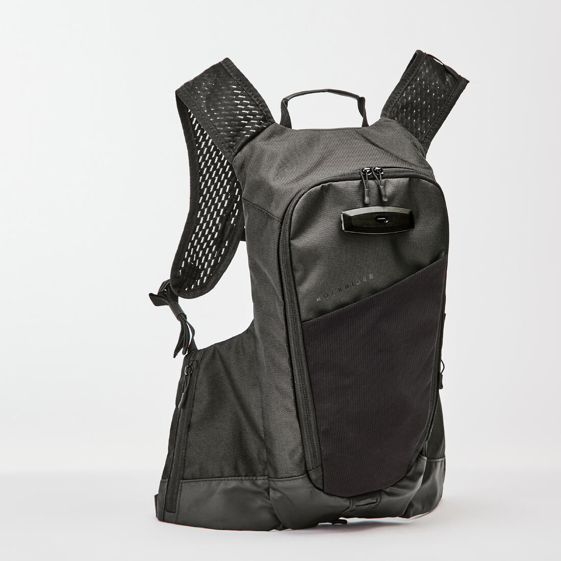 Mochila hidratación bicicleta MTB 7 l/2 l agua Rockrider Explore negra