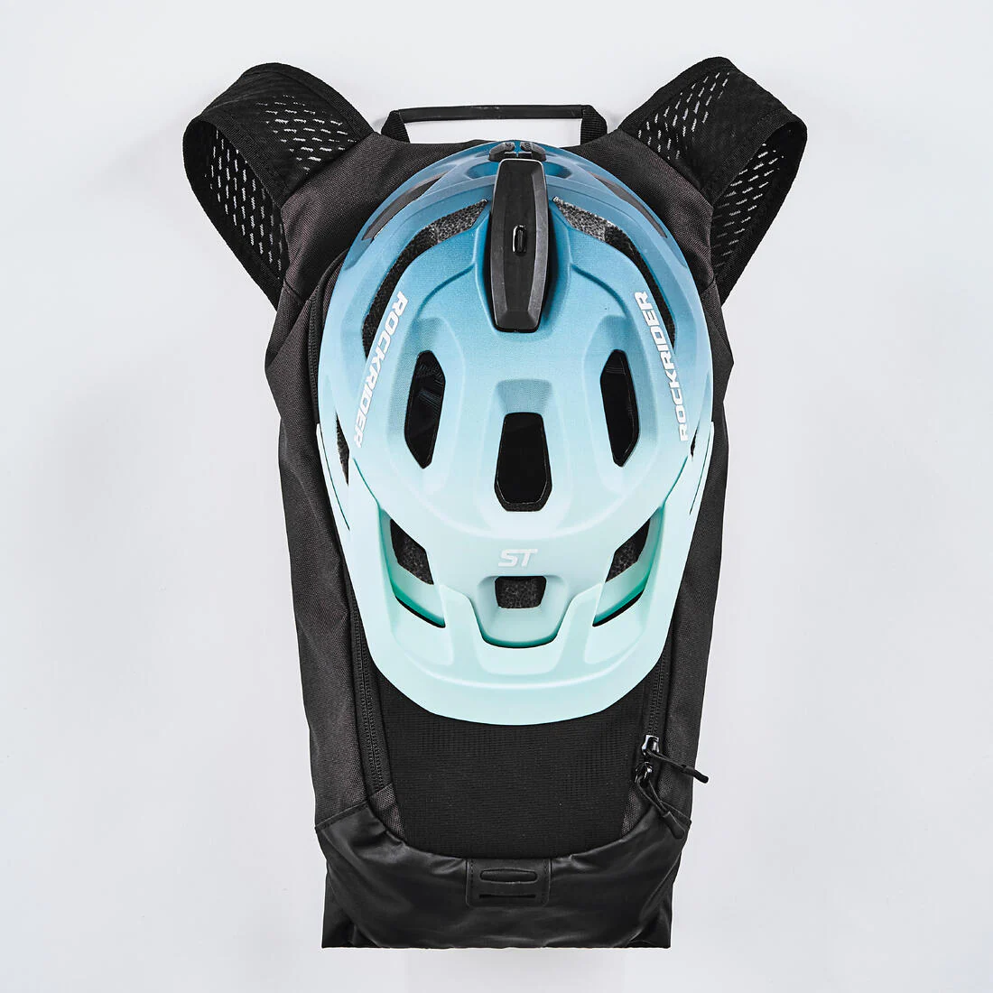 Mochila hidratación bicicleta MTB 7 l/2 l agua Rockrider Explore negra - Image 10