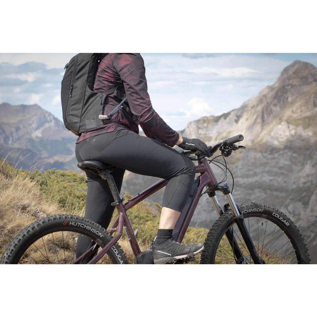 Mochila hidratación bicicleta MTB 7 l/2 l agua Rockrider Explore negra - Image 15
