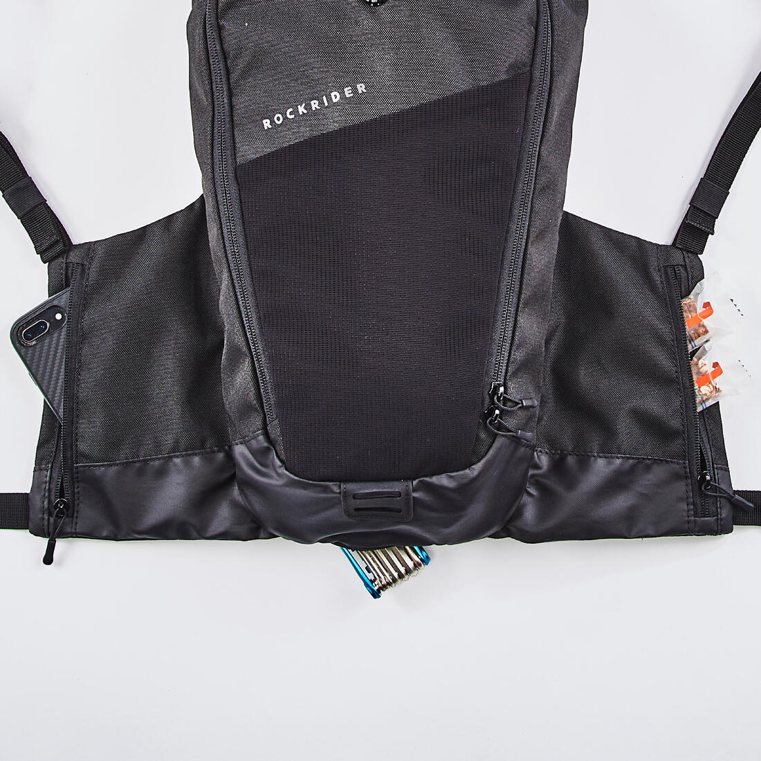 Mochila hidratación bicicleta MTB 7 l/2 l agua Rockrider Explore negra - Image 4
