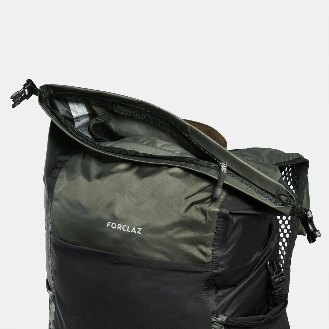 Mochila impermeable pequeña montaña y trekking 25L Forclaz Travel - Image 3