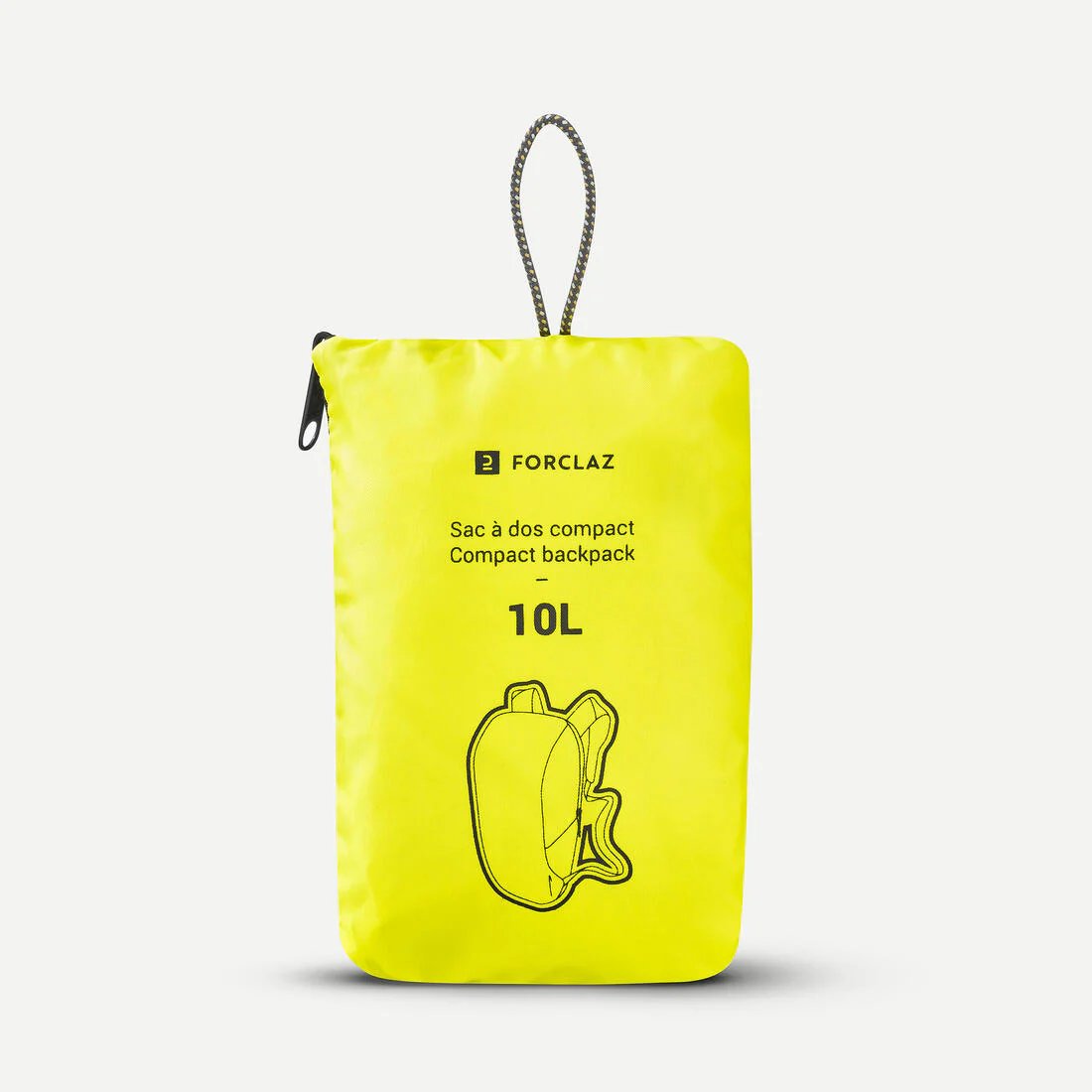 Mochila plegable de montaña y trekking viaje 10L Forclaz Compact - Image 15