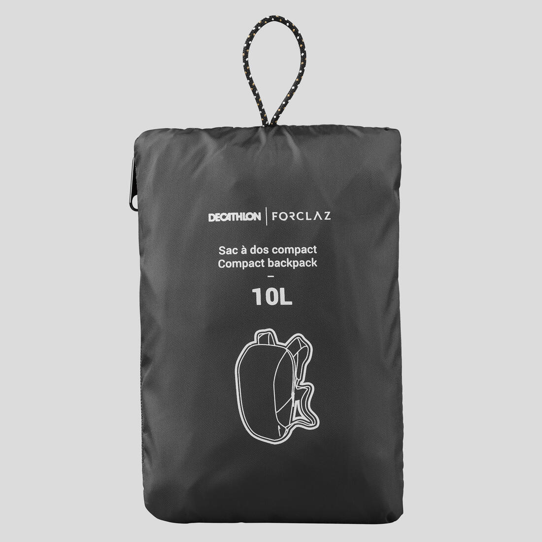 Mochila plegable de montaña y trekking viaje 10L Forclaz Compact - Image 20