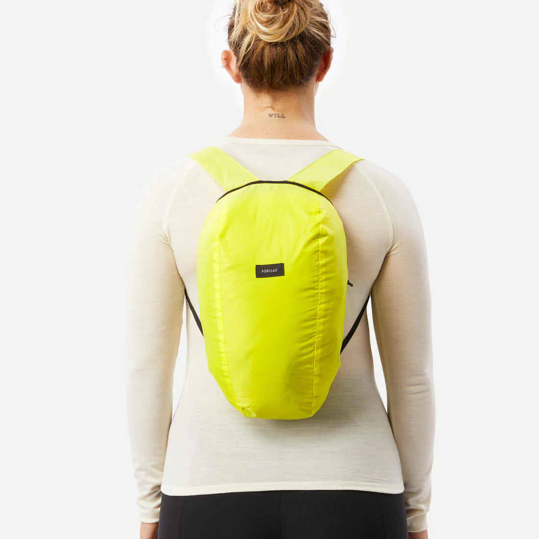 Mochila plegable de montaña y trekking viaje 10L Forclaz Compact - Image 7