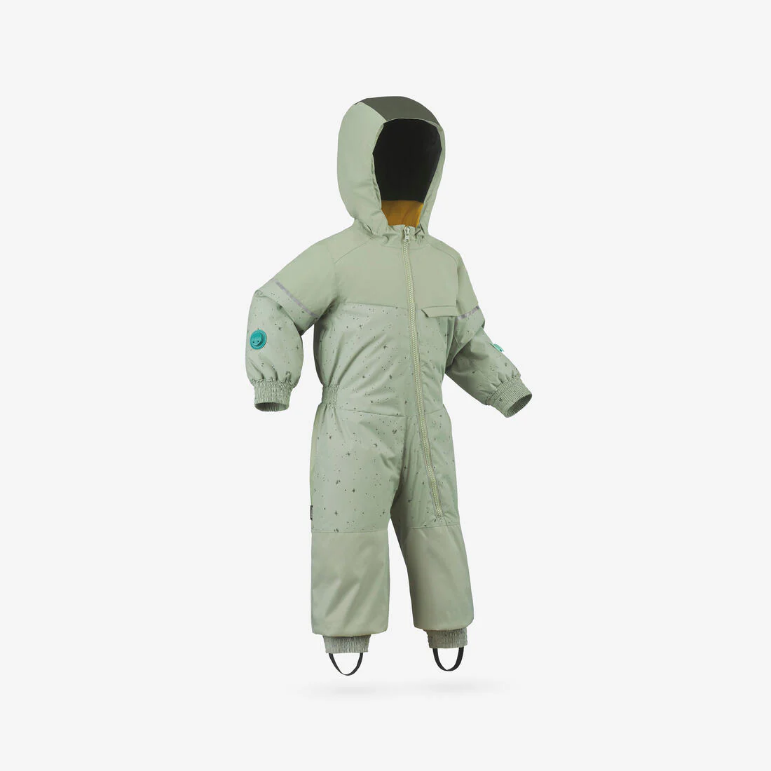 Mono de esquí cálida y ajustable niños 1-5 años, 500 Toddler