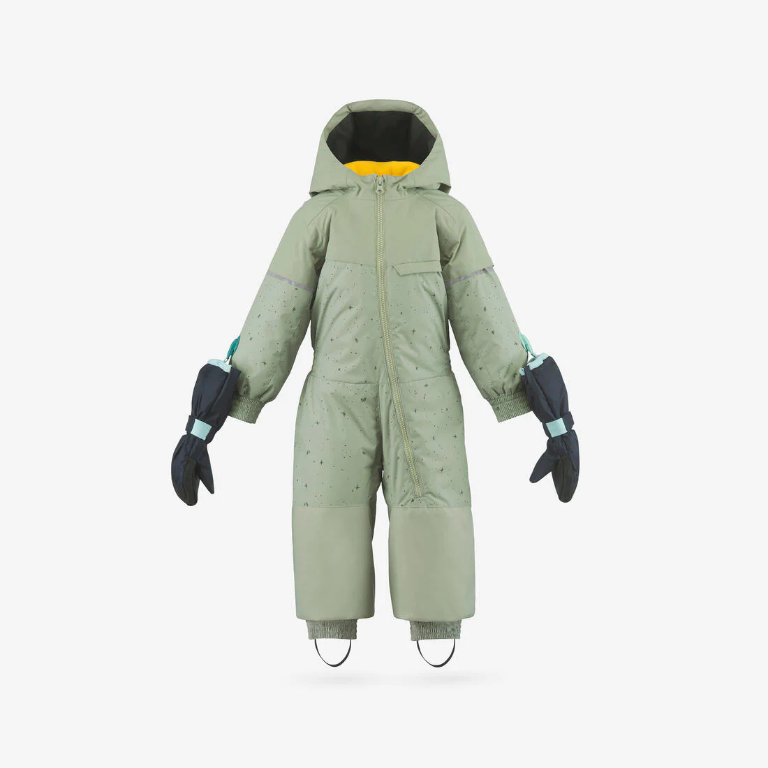 Mono de esquí cálida y ajustable niños 1-5 años, 500 Toddler - Image 2