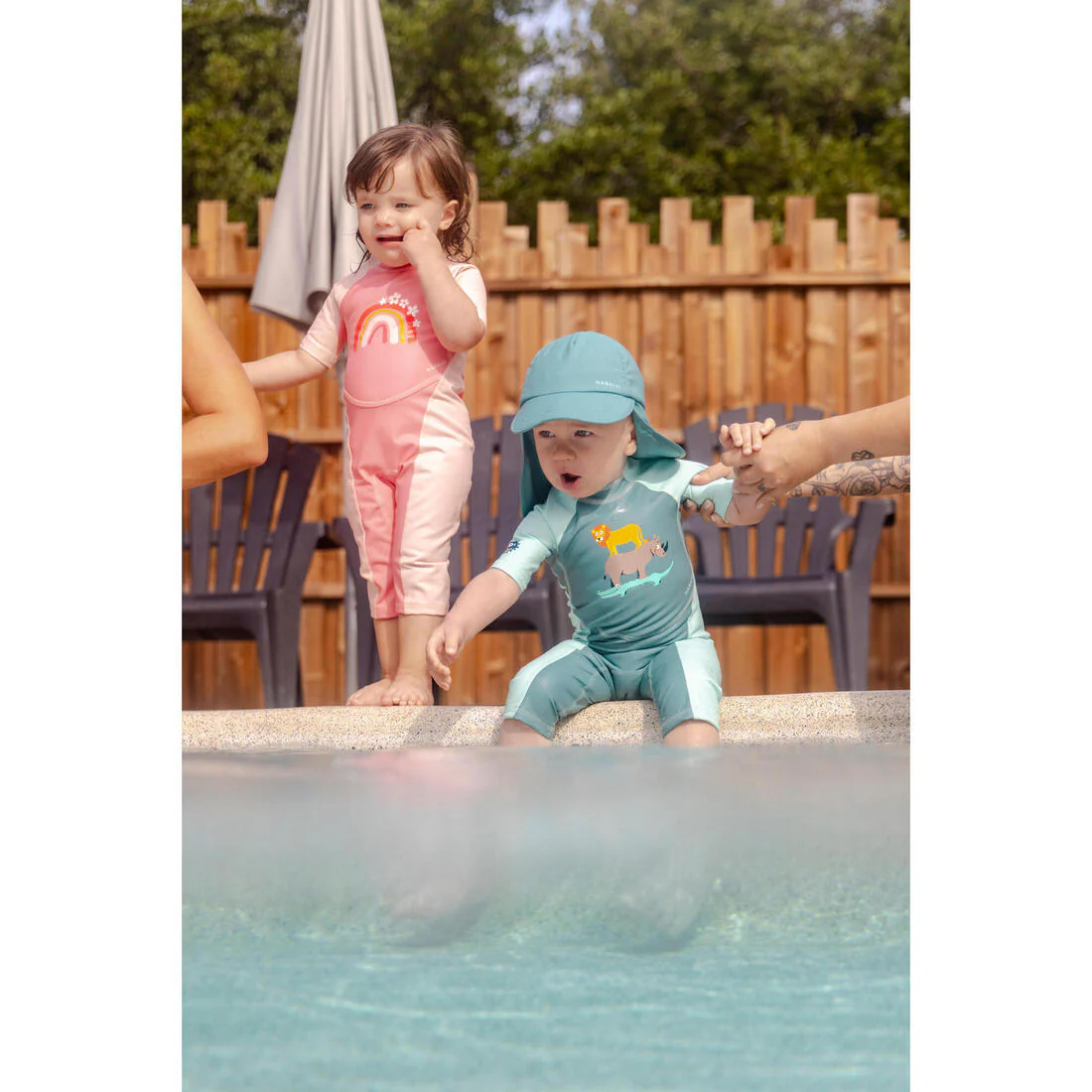 Neopreno Bebé Niños 12m-5A Kloupi UPF50+ verde - Image 15