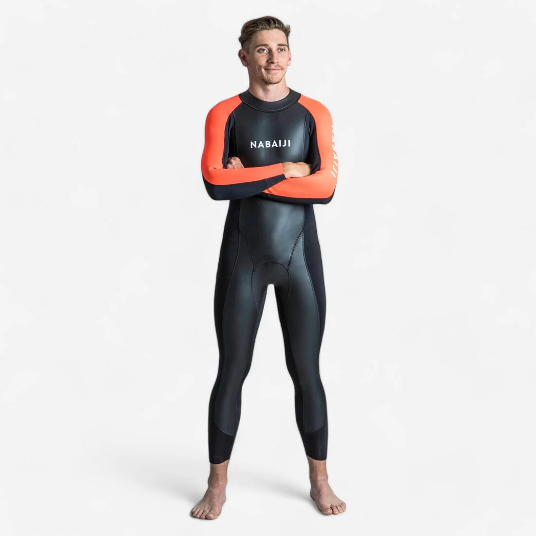 Neopreno Hombre natación aguas abiertas temp. templada 2/2 mm Nabaiji