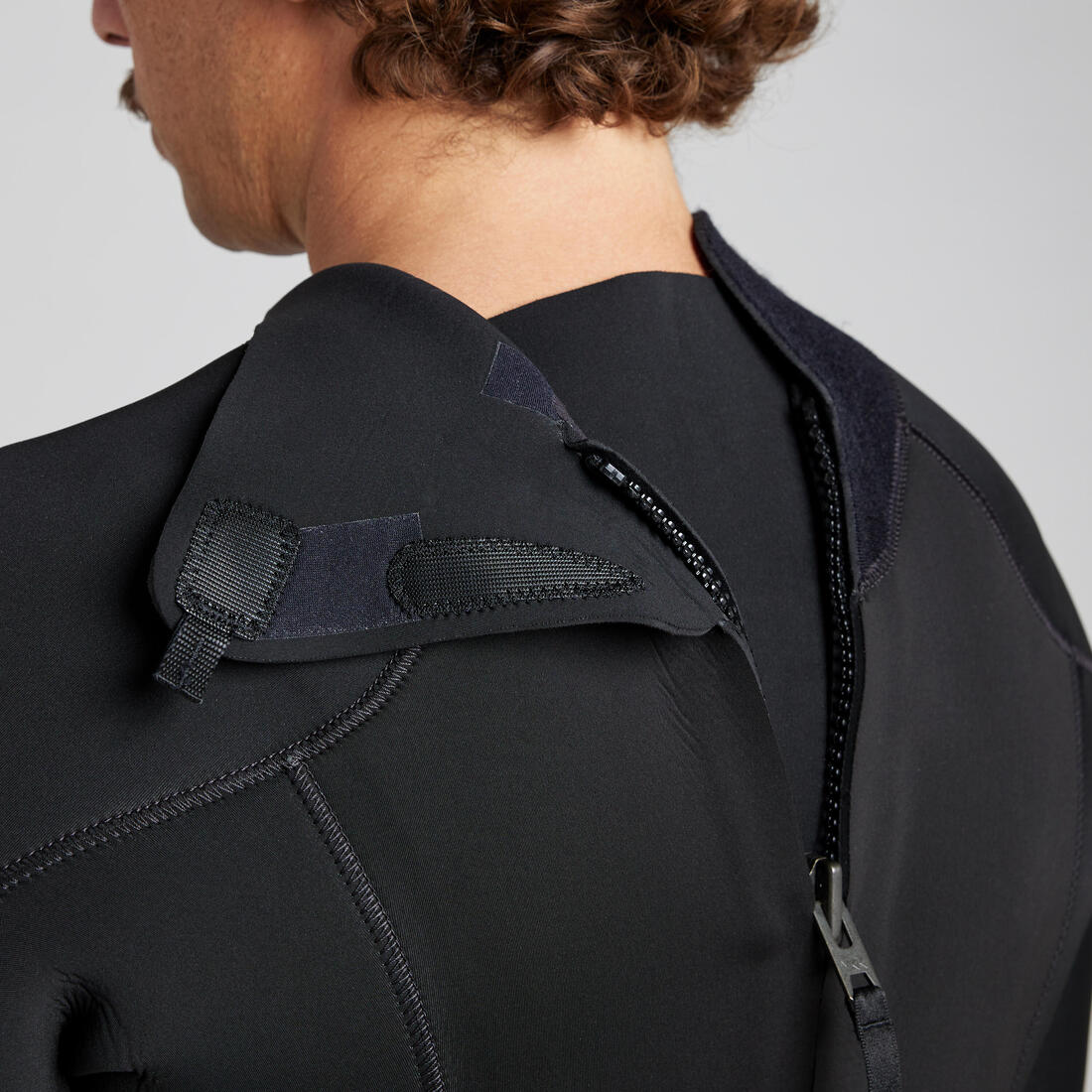 Neopreno surf Hombre agua fría 4/3mm 500 negro - Image 6