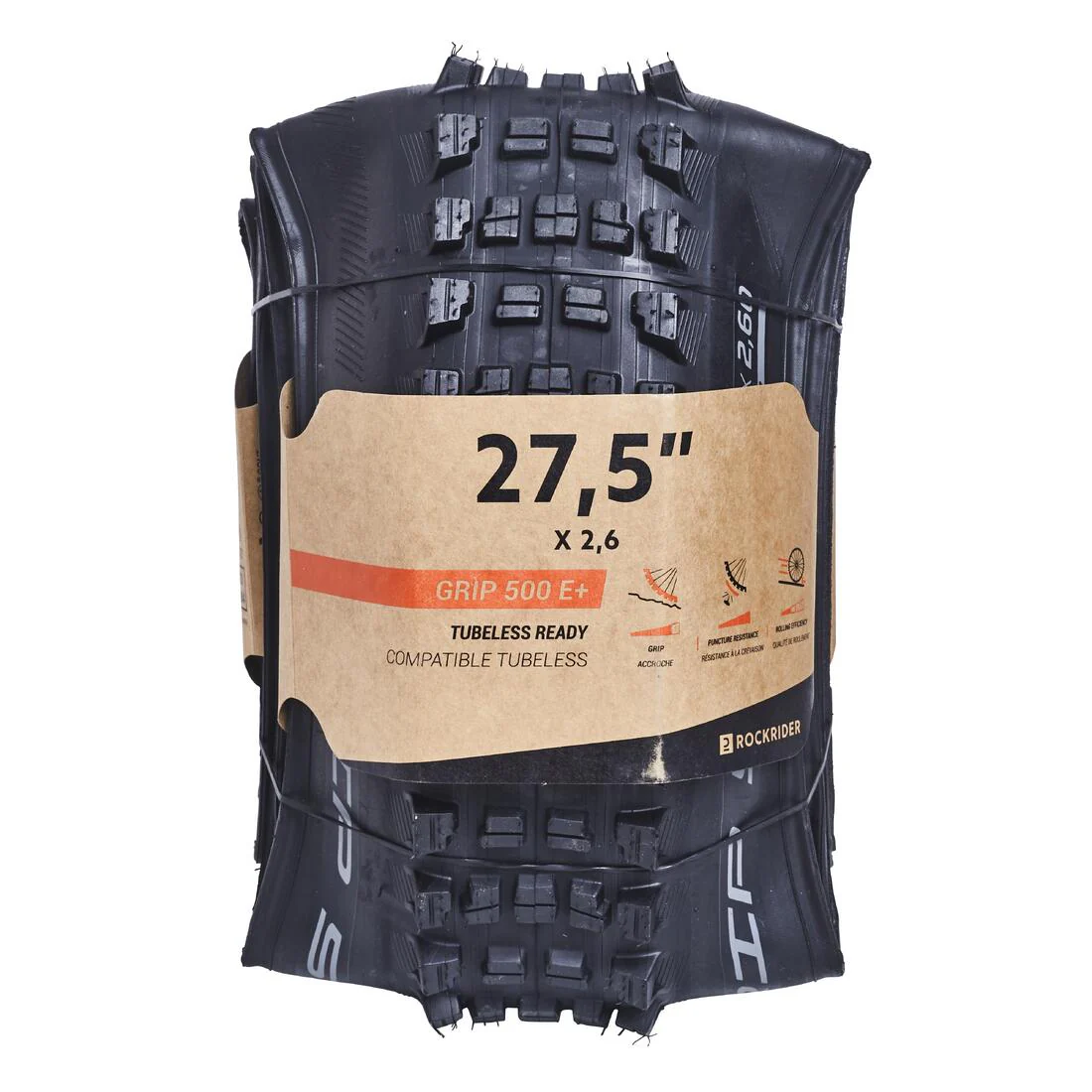 Neumático MTB Rockrider Grip 500 E+ 27,5'x2,6 - Image 6