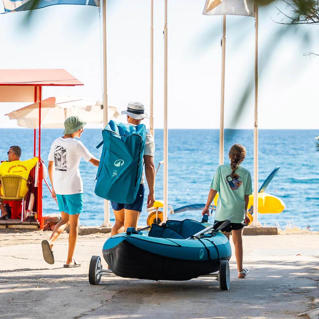 Pack Canoa Kayak 100 Essential 1/2 Plazas - Image 11