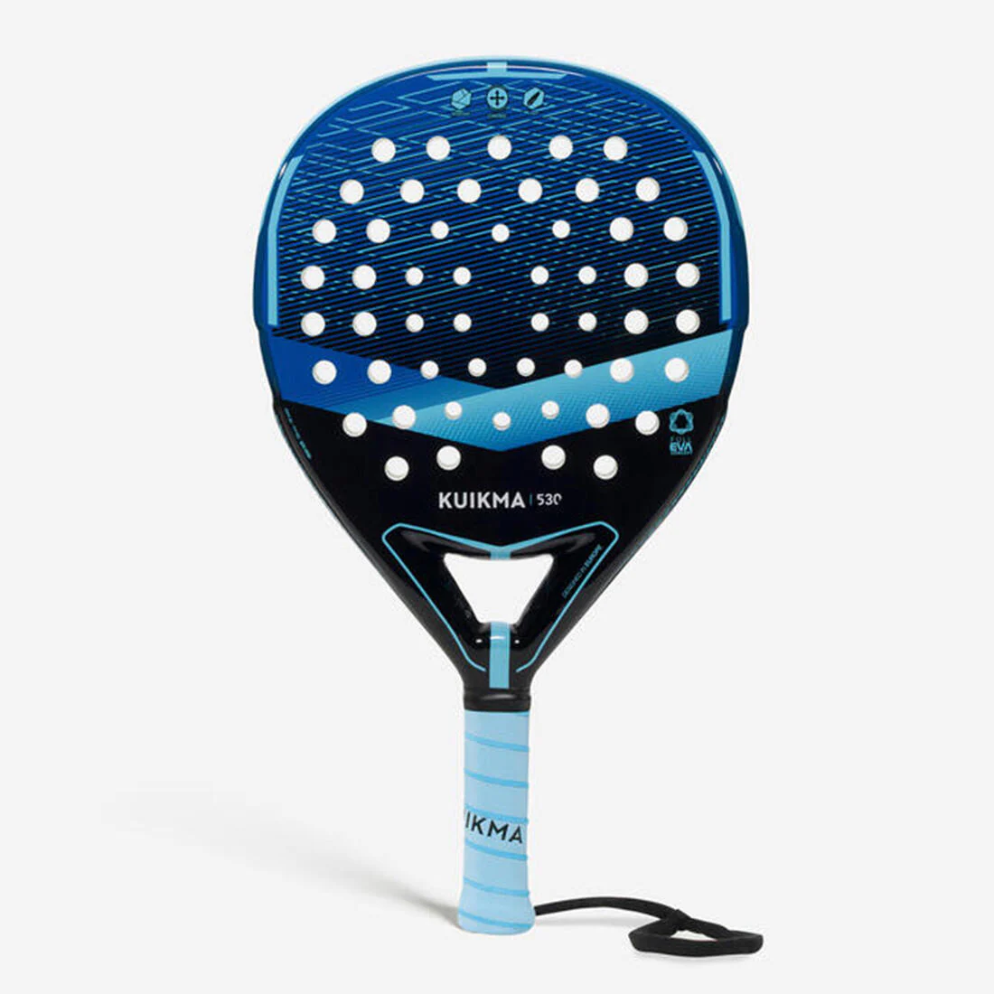 Pala de pádel Adulto Kuikma PR 530 negro azul