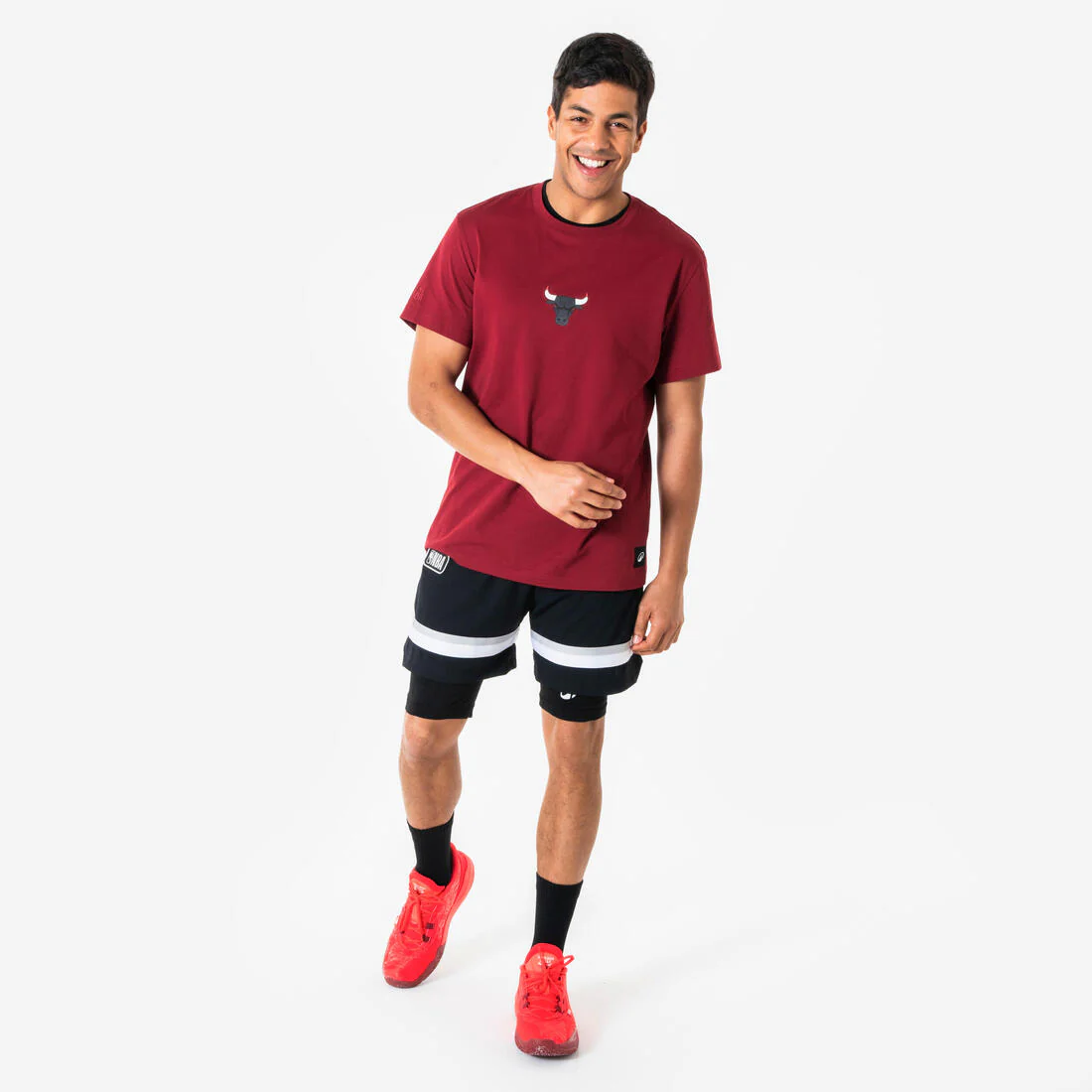 Pantalón corto interior de baloncesto NBA hombre/mujer negro - Image 4