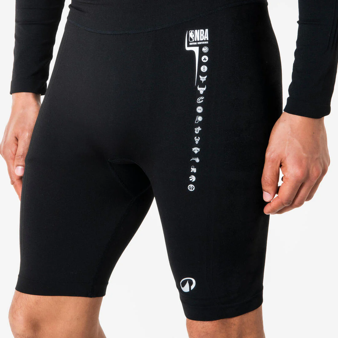 Pantalón corto interior de baloncesto NBA hombre/mujer negro - Image 5