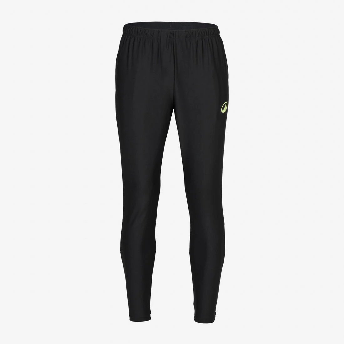 PANTALÓN DE ENTRENAMIENTO DE FÚTBOL ADULTO VIRALTO WAVE  NEGRO Y AMARILLO FLUO - Image 4