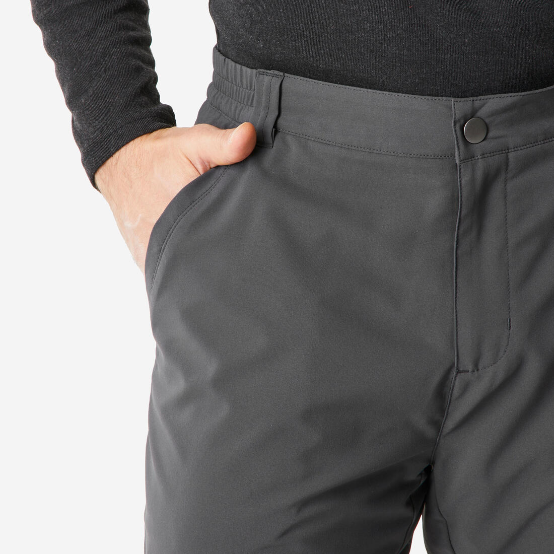 Pantalón de montaña y nieve de invierno perlante Hombre Quechua NH100 - Image 7