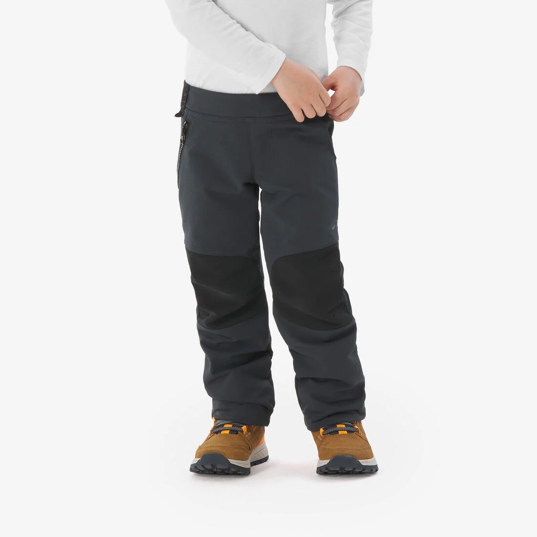 Pantalón de montaña y trekking softshell Niños 2-6 años Quechua MH900