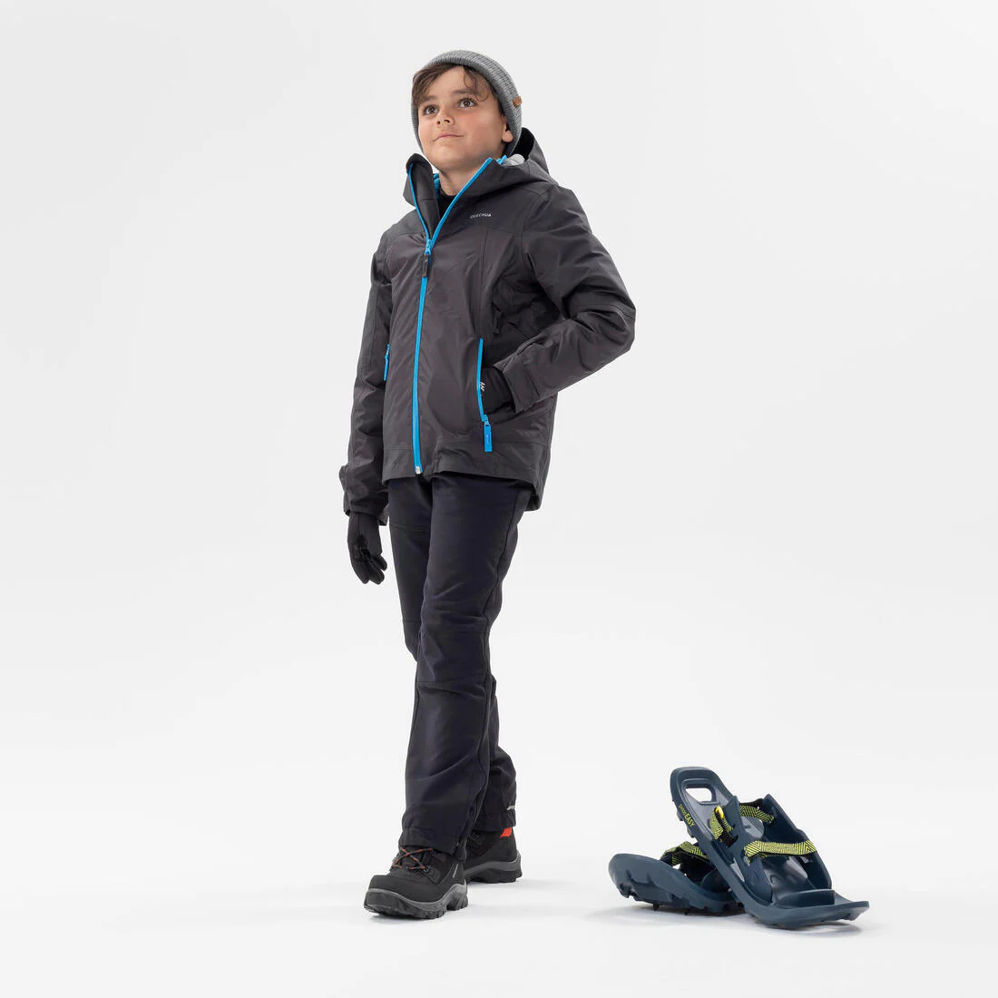 Pantalón de montaña y trekking softshell Niños 7-15 años Quechua MH500 - Image 3