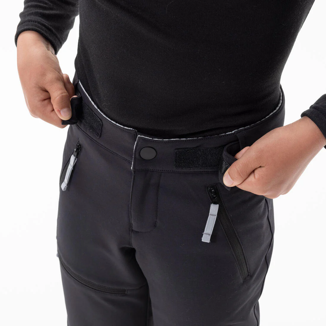 Pantalón de montaña y trekking softshell Niños 7-15 años Quechua MH500 - Image 5