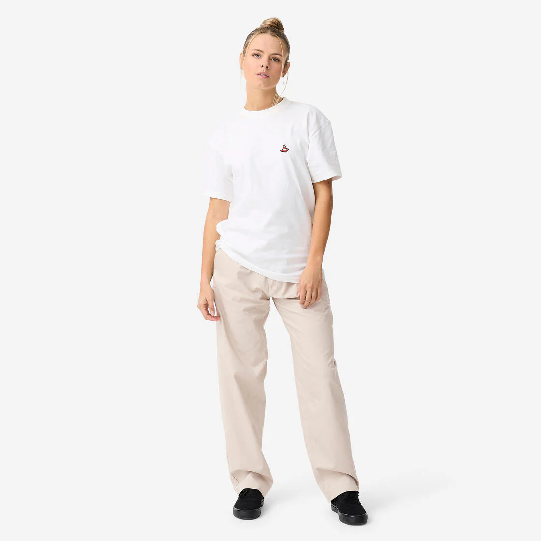 PANTALÓN DE SKATE CHINO CN500 LIGHT BEIGE - Image 3