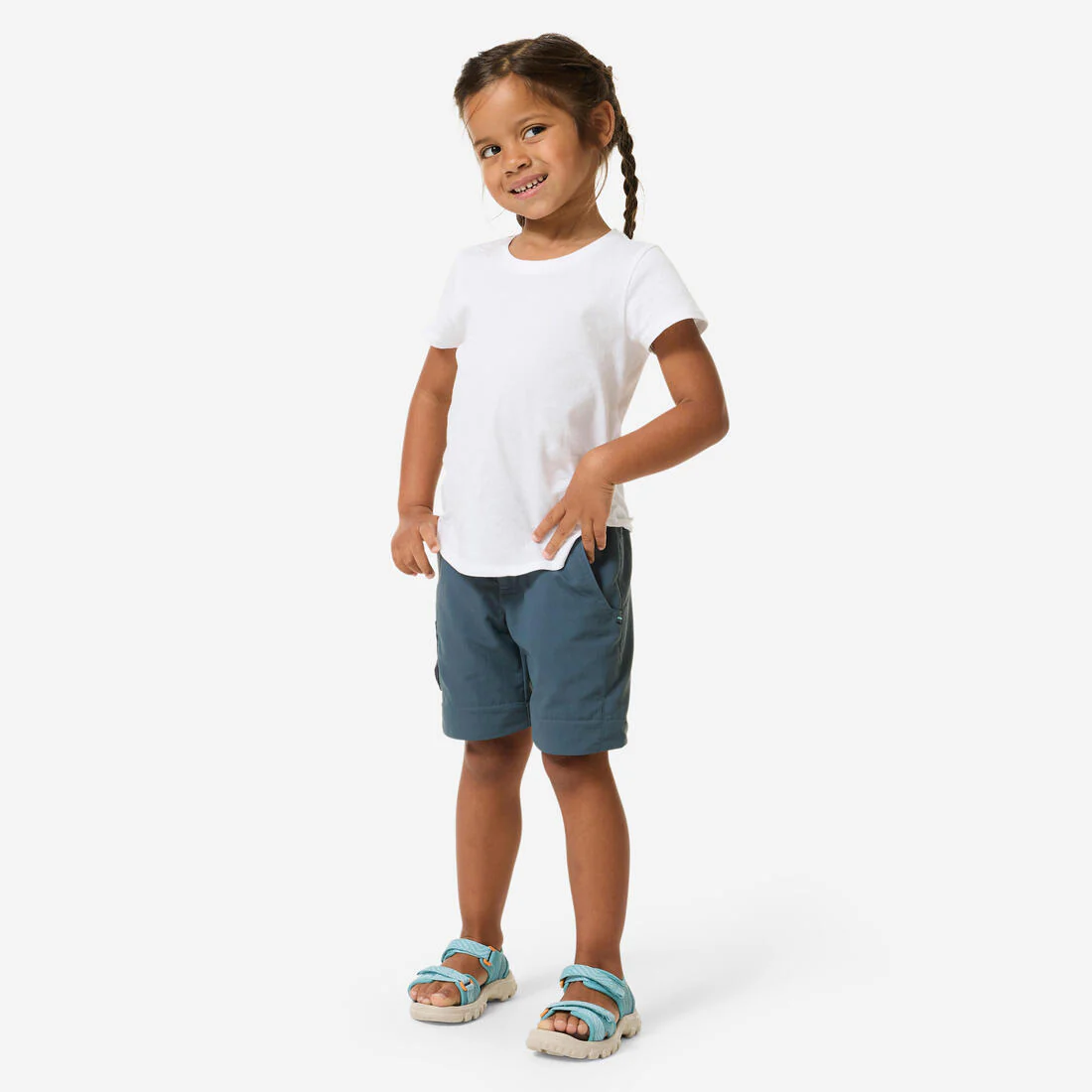 Pantalón desmontable de montaña y trekking Niños 2-6 años MH500 - Image 4