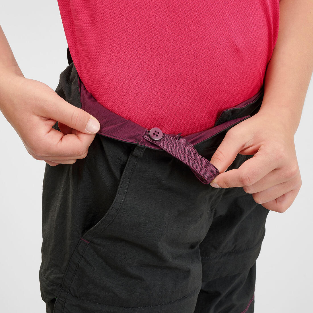 Pantalón desmontable de montaña y trekking Niños 7-15 años Quechua MH500 - Image 8