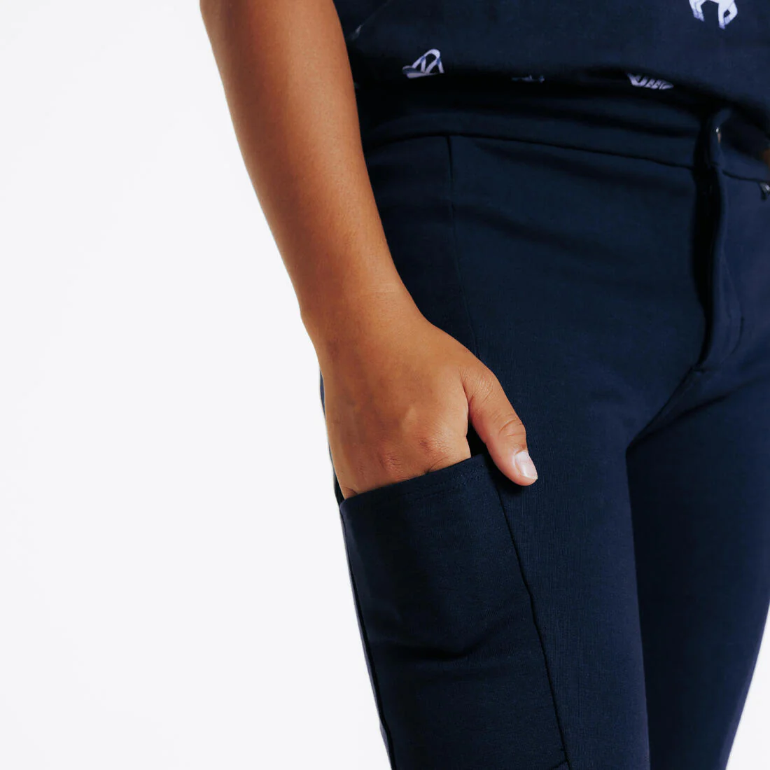 Pantalón Equitación Magic Niños Lila - Image 6