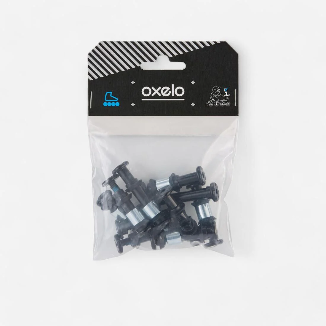 Paquete Tornillos Patín Línea: 8+2 tornillos/8 separadores/16 outer-spacers