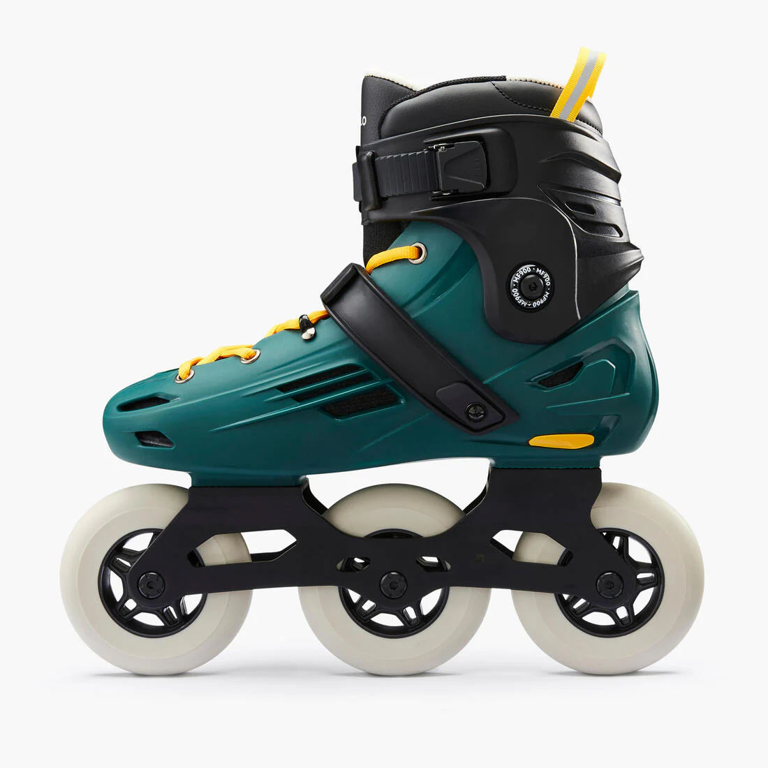 Patines Línea Adulto 3 Ruedas Freeskate Oxelo Triskate MF900 Verde - Image 7