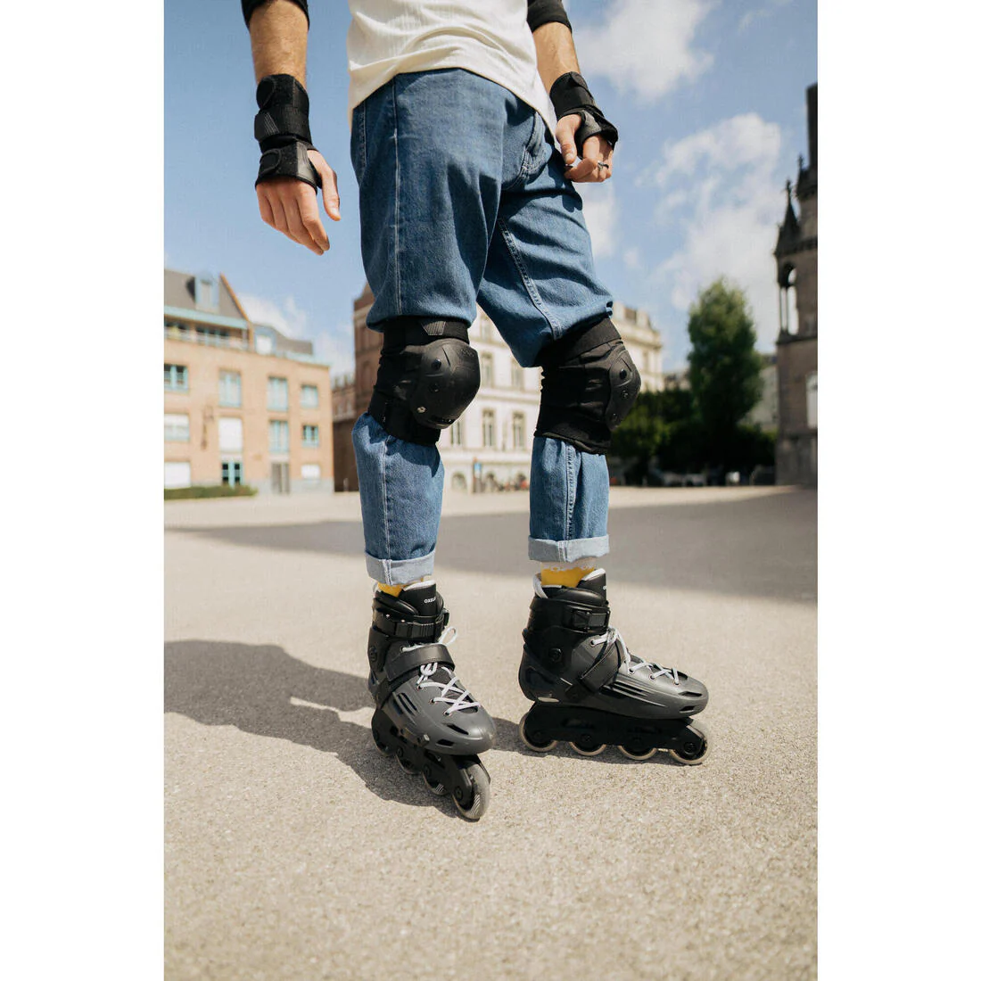 Patines Línea Adulto Freeskate Oxelo MF140 Adulto - Image 10