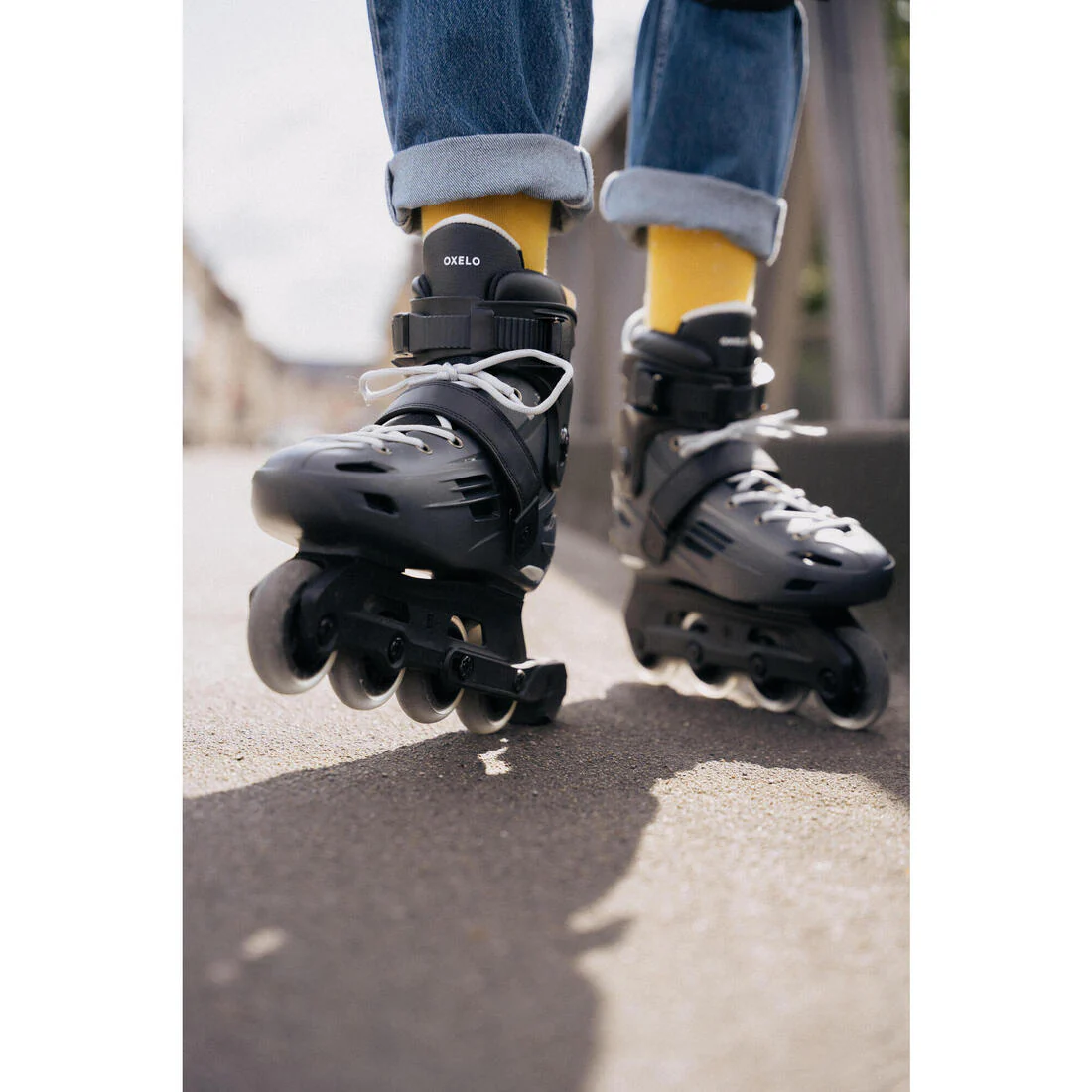 Patines Línea Adulto Freeskate Oxelo MF140 Adulto - Image 14