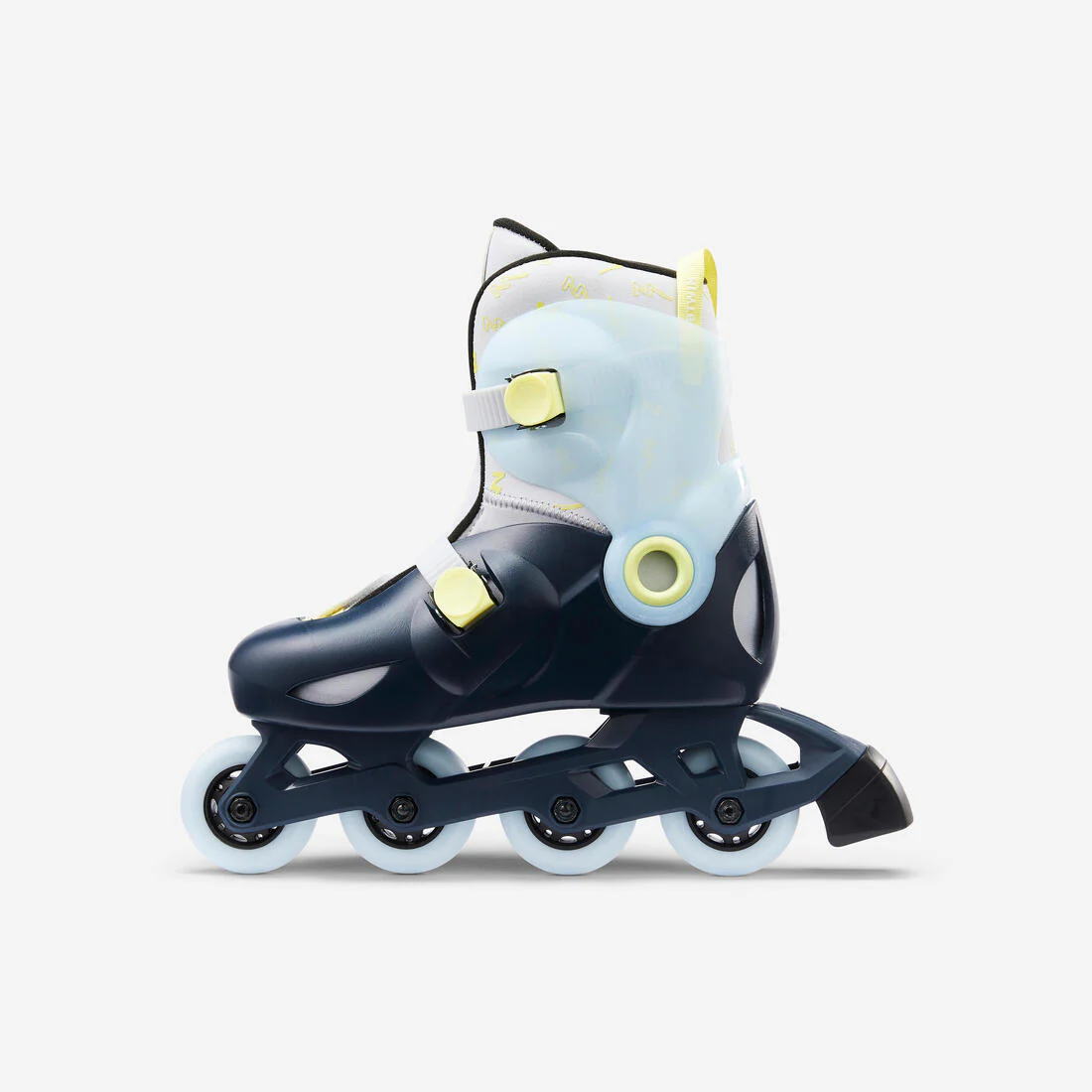 Patines Línea Niños Oxelo Ajustable 3 tallas Play 5 Menta - Image 12