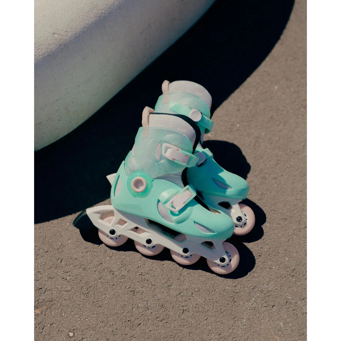 Patines Línea Niños Oxelo Ajustable 3 tallas Play 5 Menta - Image 27